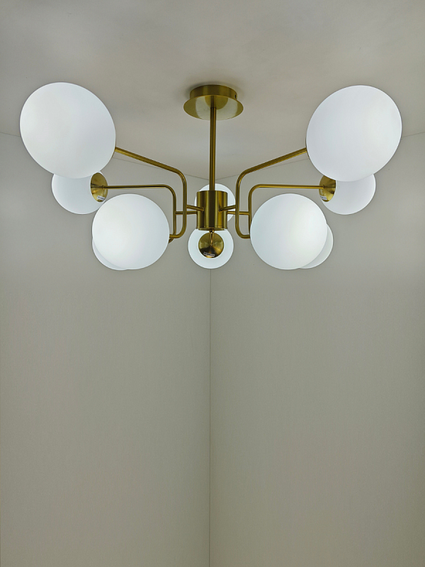 Светильник XL-21001/10 BRASS+WG