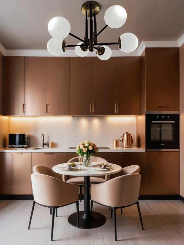 Светильник BL-8316/6 COPPER+BK