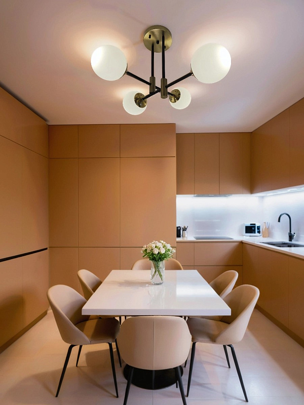 Светильник BL-8316/4 COPPER+BK