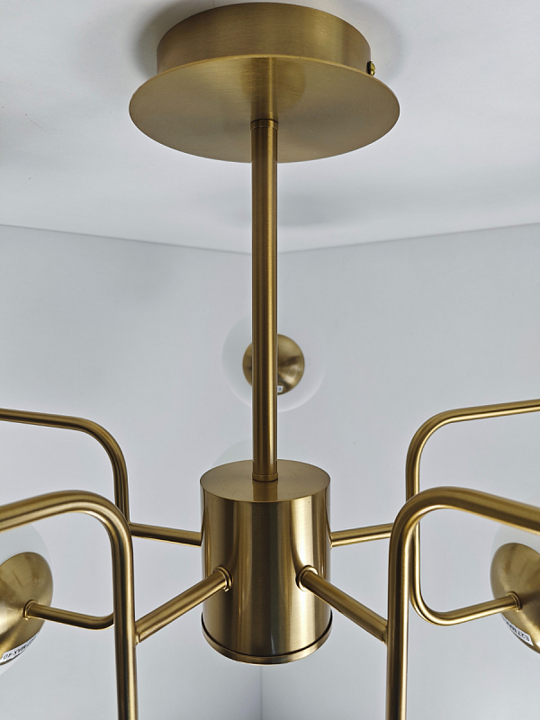 Светильник XL-21001/10 BRASS+WG