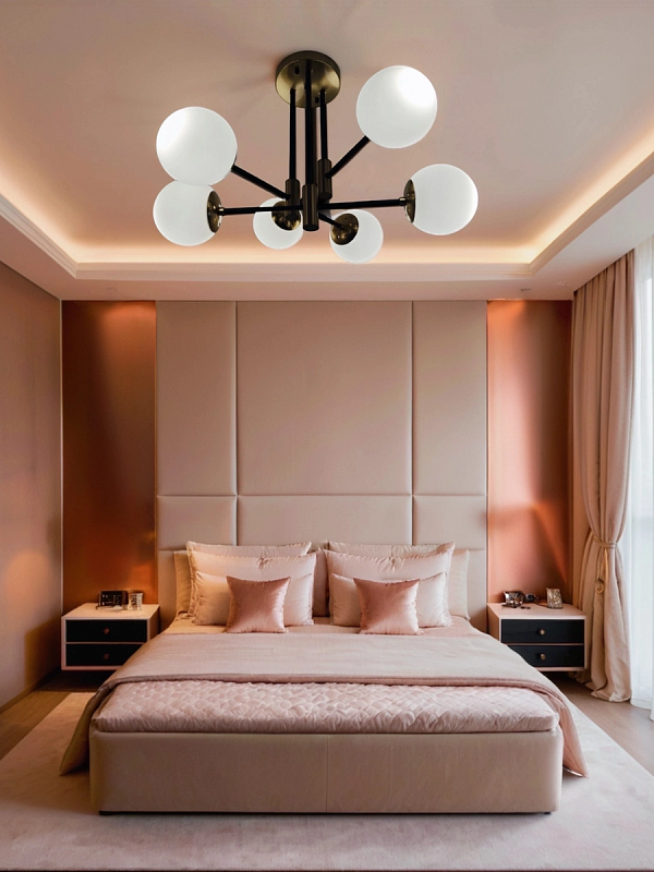 Светильник BL-8316/6 COPPER+BK